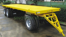 Remorque complète à plat SINOTRUK de haute qualité à 3 essieux à vendre